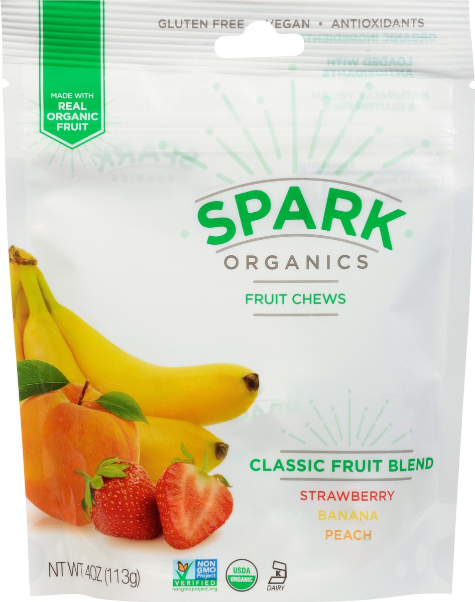 slide 1 of 14, Spark Organics Classic Fruit Blend Fruit Chews - 4 oz, 4 oz