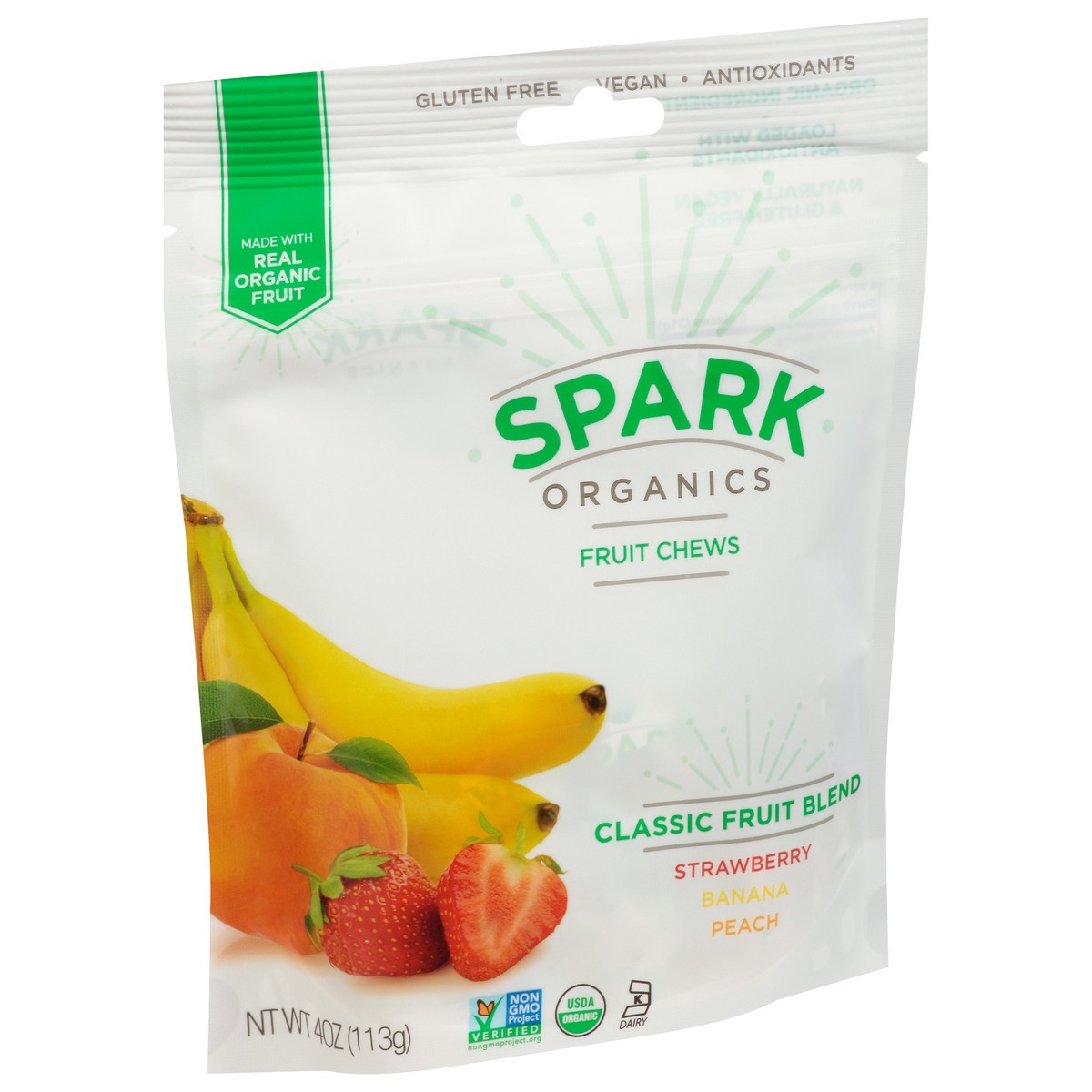 slide 2 of 14, Spark Organics Classic Fruit Blend Fruit Chews - 4 oz, 4 oz