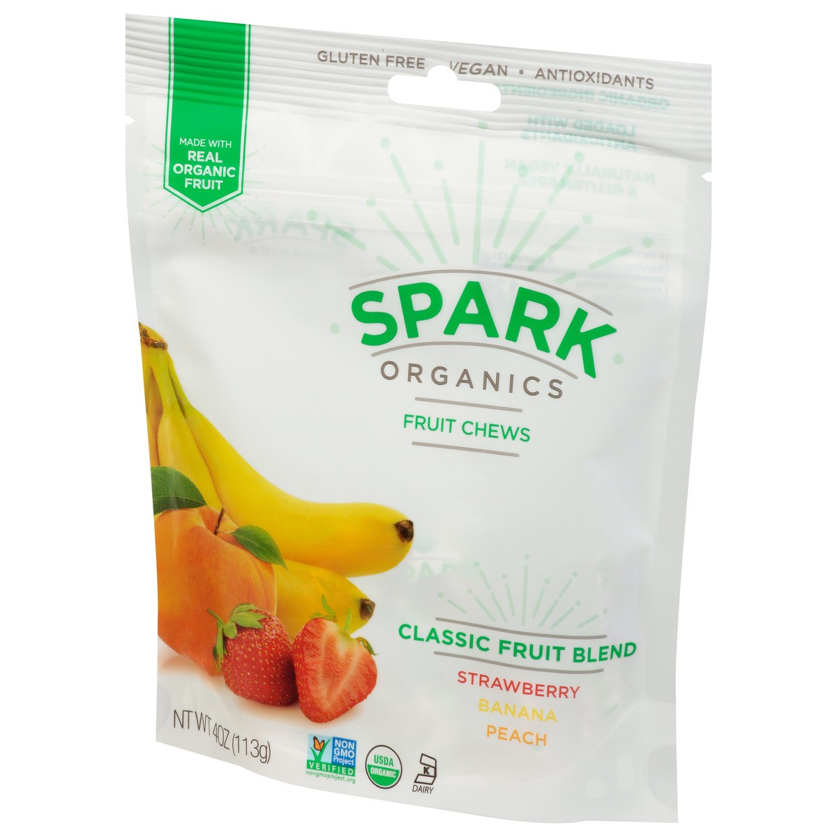 slide 8 of 14, Spark Organics Classic Fruit Blend Fruit Chews - 4 oz, 4 oz