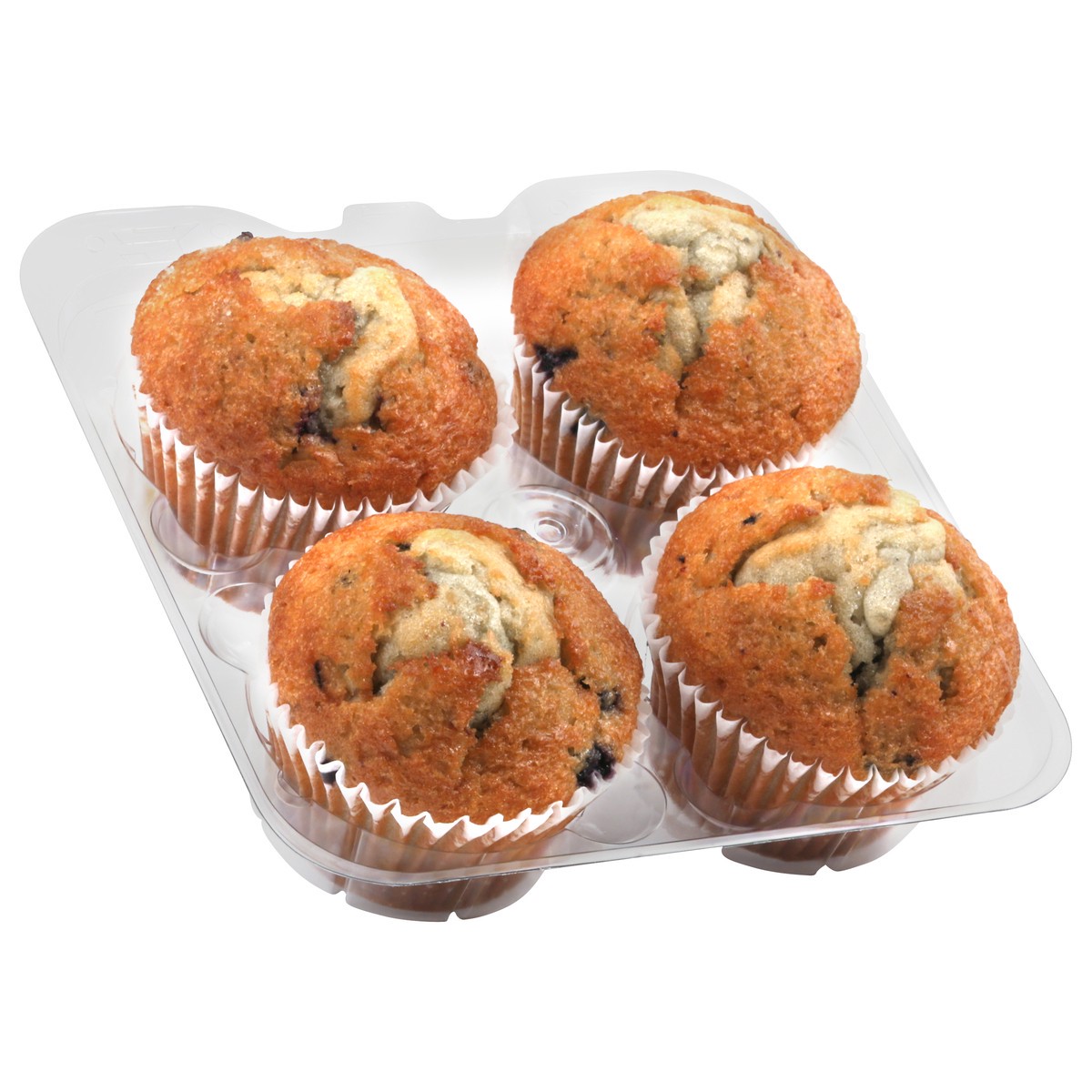 slide 7 of 7, Bakery Fresh Goodness Blueberry Muffins, 4 ct