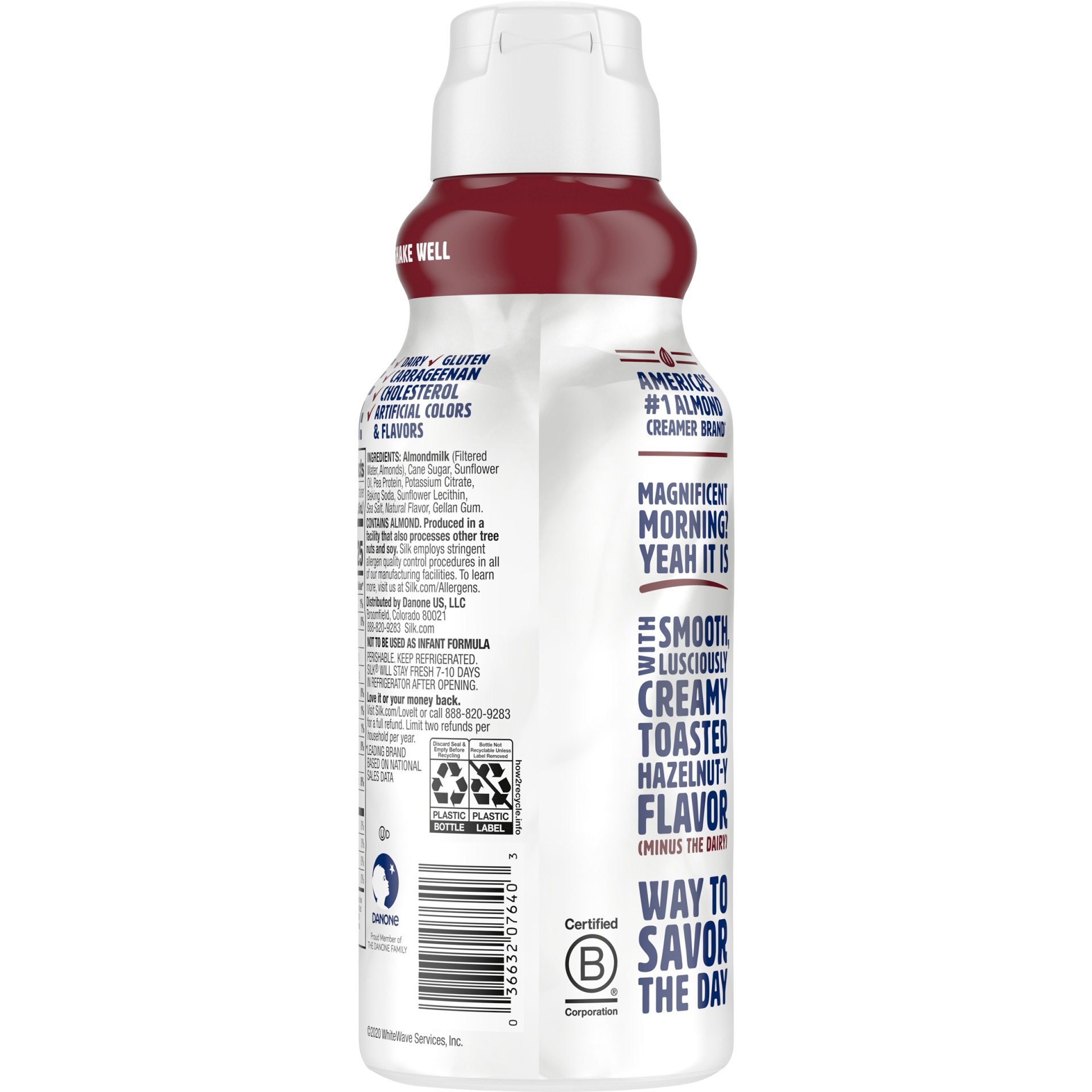 Silk Toasted Hazelnut Almond Milk Coffee Creamer 32 fl oz Shipt