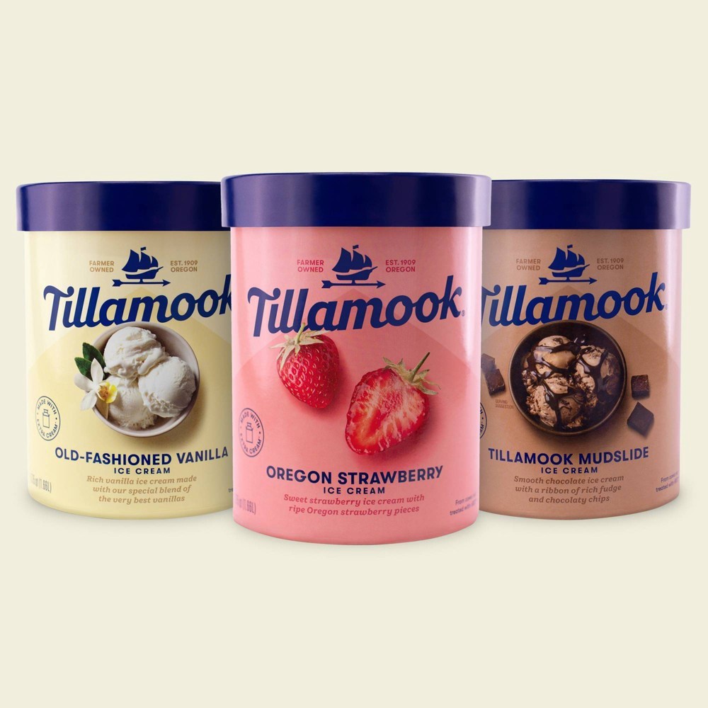 slide 5 of 7, Tillamook Mudslide Ice Cream, 56 oz