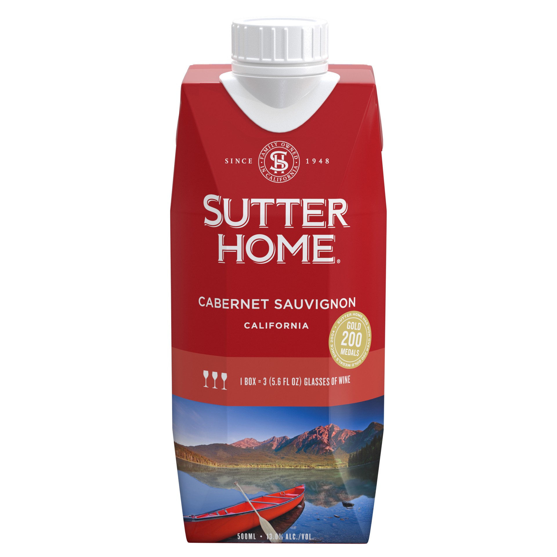 slide 1 of 1, Sutter Home Cabernet Sauvignon 500 ml, 500 ml