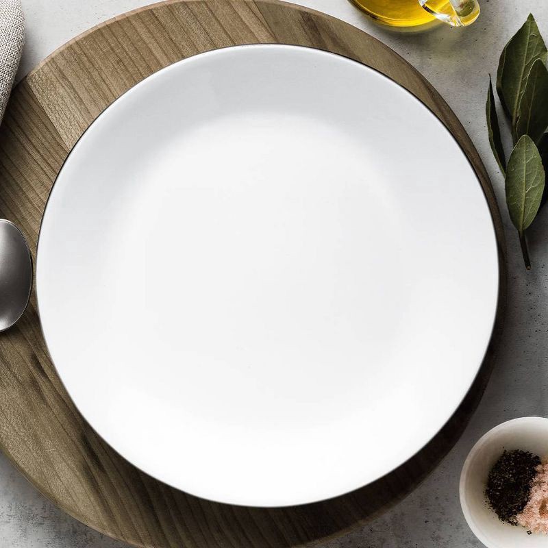 slide 8 of 9, Corelle Vitrelle Dinner Plates - White, 6 ct; 10.8 in