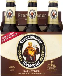 Franziskaner Weissbier Premium Beer 6 ea