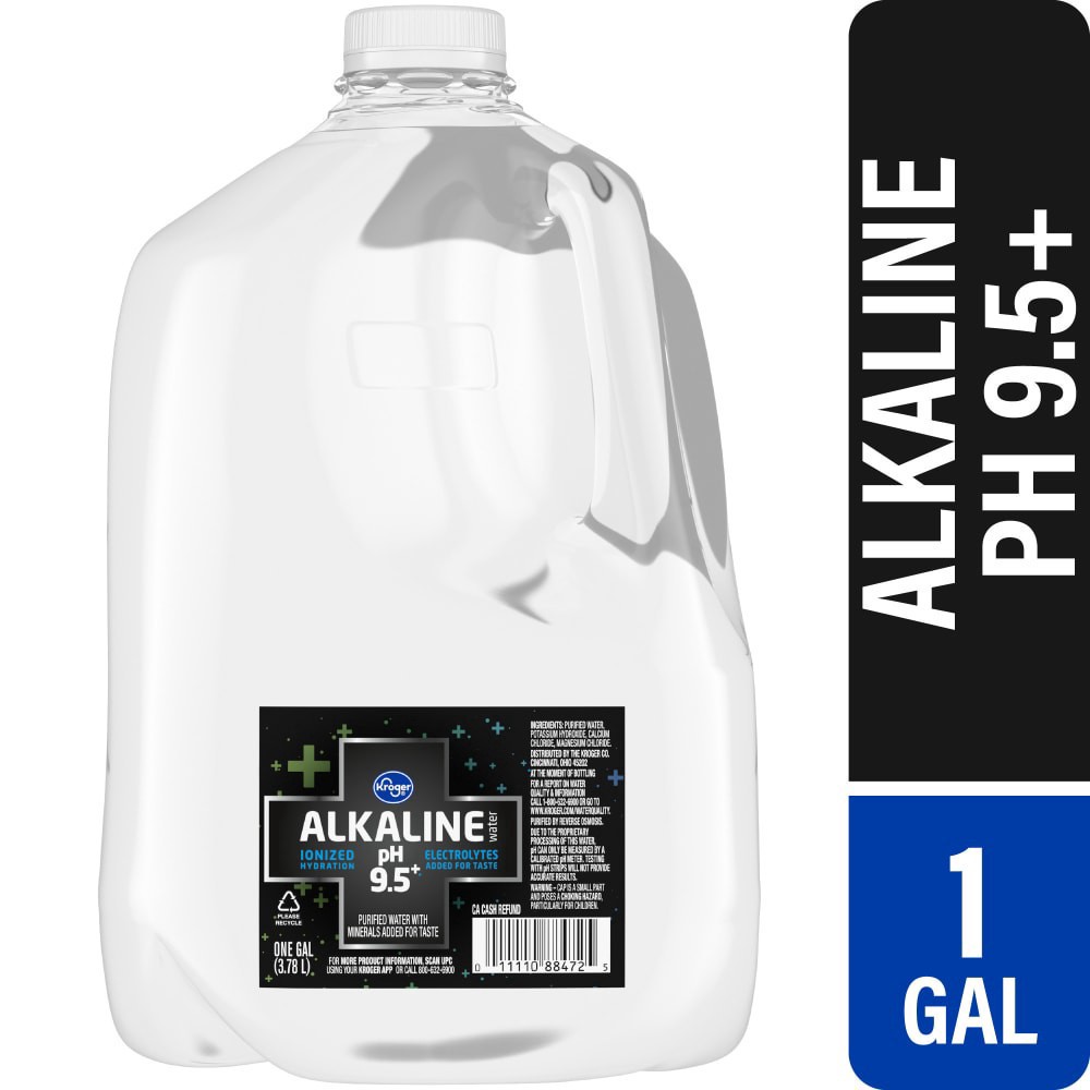slide 3 of 4, Kroger Alkaline Water - 1 gal, 1 gal