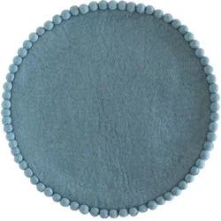 Hester & Cook Cornflower Blue Pom Pom Felt Placemat