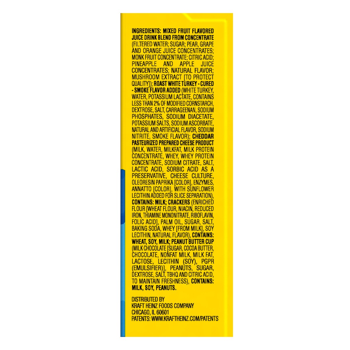 slide 12 of 15, Lunchables Turkey and Cheddar Cracker Stackers with Reese's Peanut Butter Cup and Capri Sun Pacific Cooler Fun Pack, 8.9 oz Box, 8.9 oz