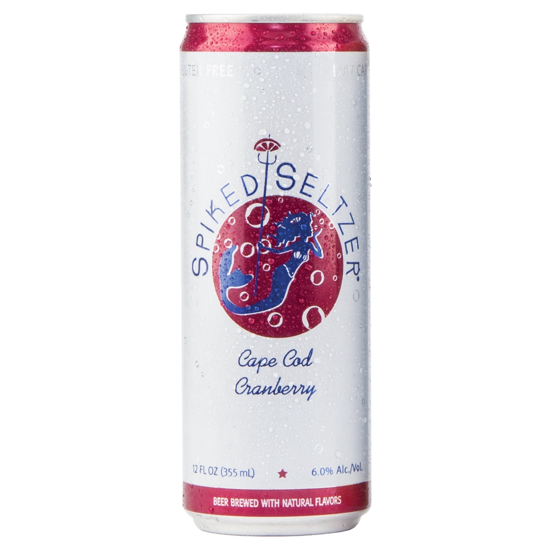 slide 1 of 6, Spiked Seltzer Cape Cod Cranberry, 6 ct; 12 fl oz