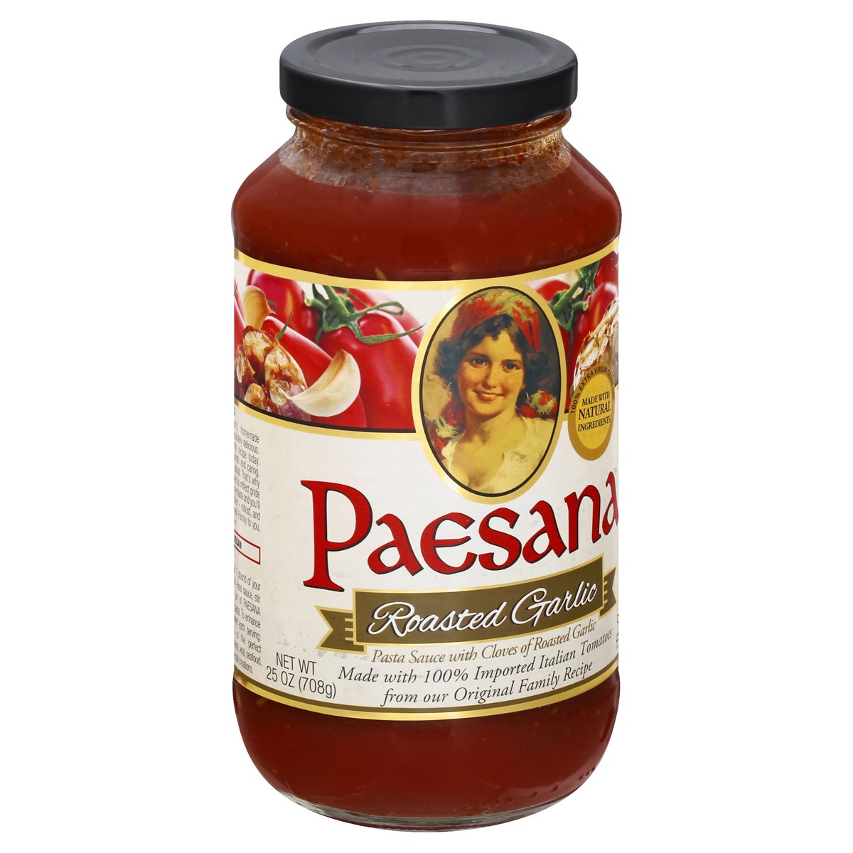 slide 13 of 13, Paesana Roasted Garlic Pasta Sauce 25 oz, 25 oz