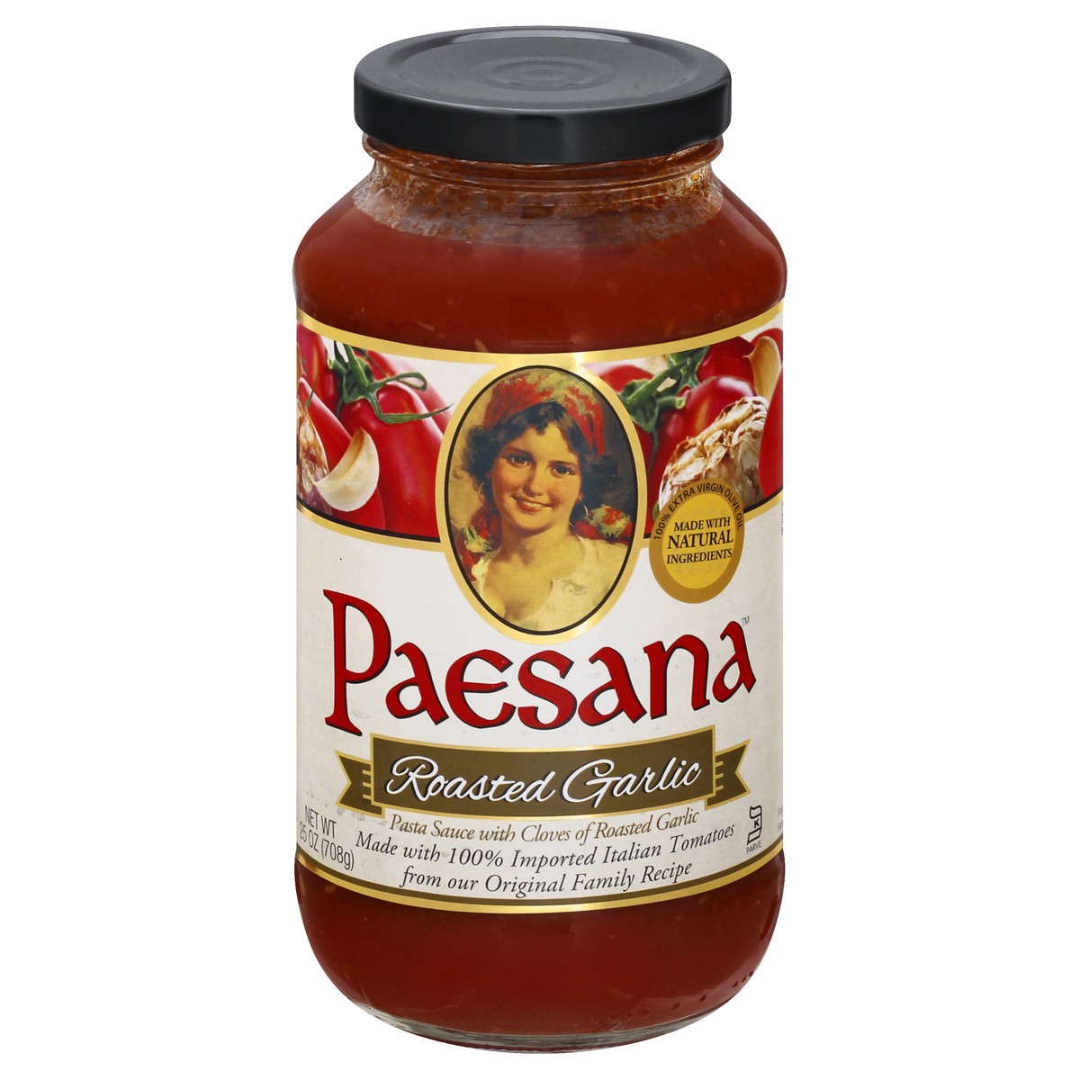 slide 1 of 13, Paesana Roasted Garlic Pasta Sauce 25 oz, 25 oz
