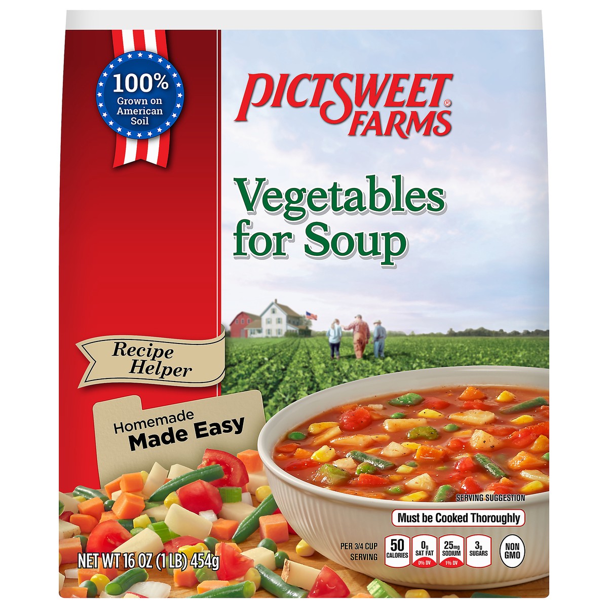 slide 2 of 9, PictSweet Vegetables for Soup, 16 oz