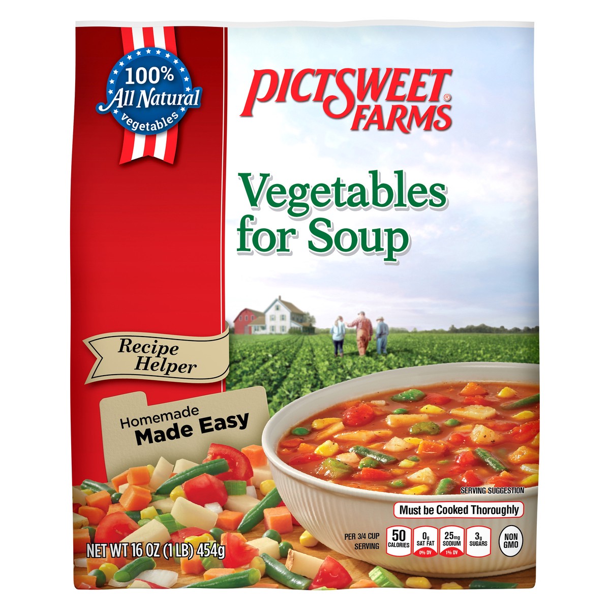 slide 1 of 9, PictSweet Vegetables for Soup, 16 oz