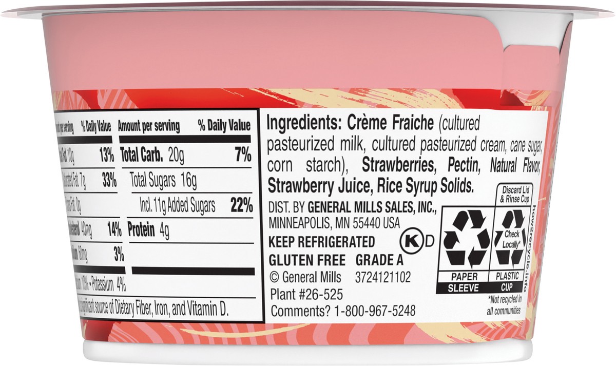 slide 6 of 13, Häagen-Dazs Strawberry Cultured Crème, 4 OZ, 4 oz