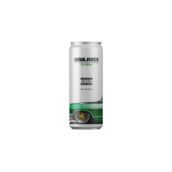 slide 1 of 1, Gin & Juice By Dre And Snoop Citrus Cocktail, 355 ml