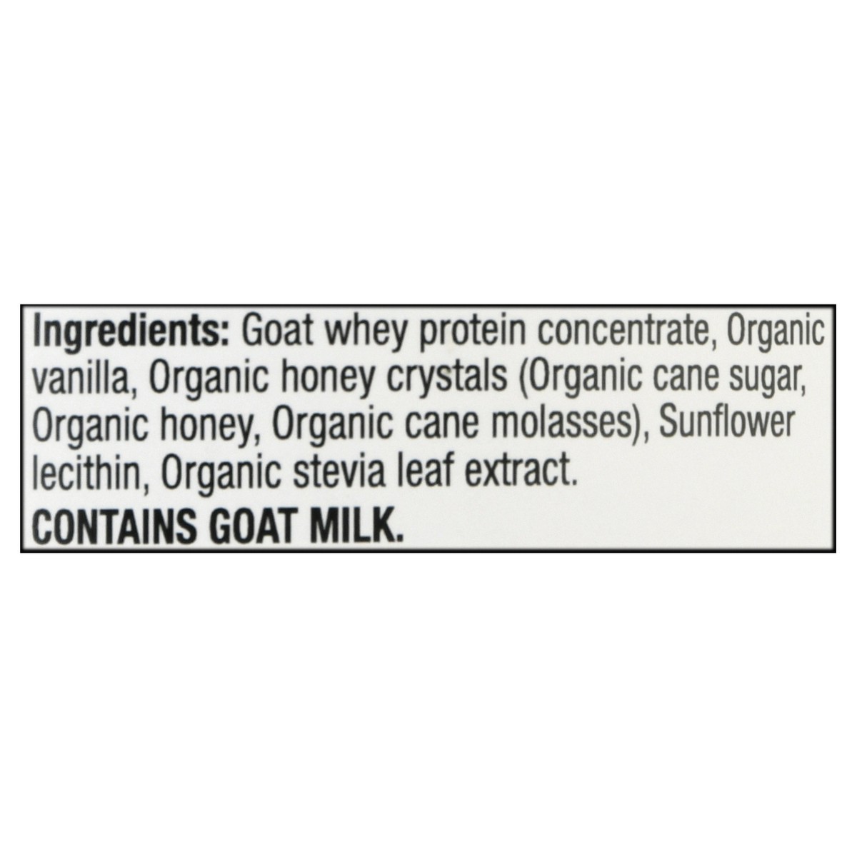 slide 10 of 13, Tera's whey Goat Whey Honey Vanilla, 12 oz