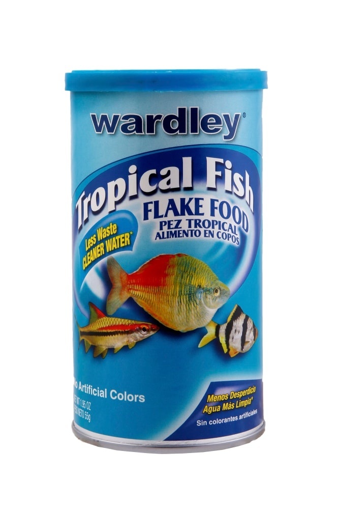 slide 1 of 1, Wardley Tropical Fish Flake Food, 1.95 oz