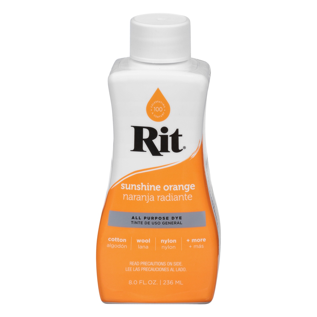 slide 1 of 1, Rit Concentrated Liquid Dye - Sun Orange, 8 oz