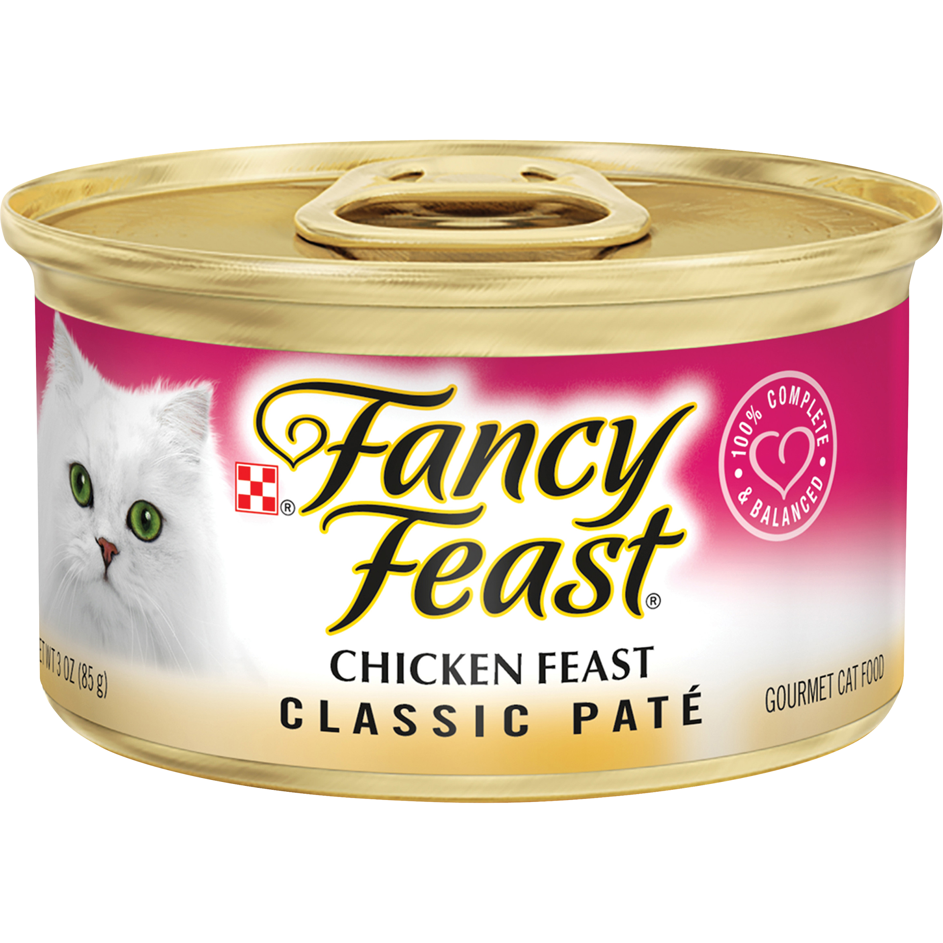 slide 1 of 4, Fancy Feast Classic Chicken Feast Cat Food, 3 oz
