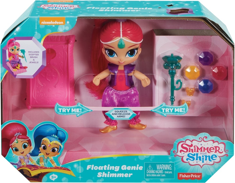 slide 1 of 1, Fisher-Price Shimmer And Shine Floating Genie Shimmer Doll, 1 ct