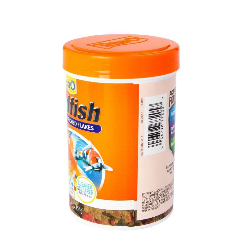 slide 3 of 7, Tetra TetraFin Seafood Vitamin C Enriched Goldfish Flakes Clean & Clean Water Formula - 1.91oz, 1.91 oz