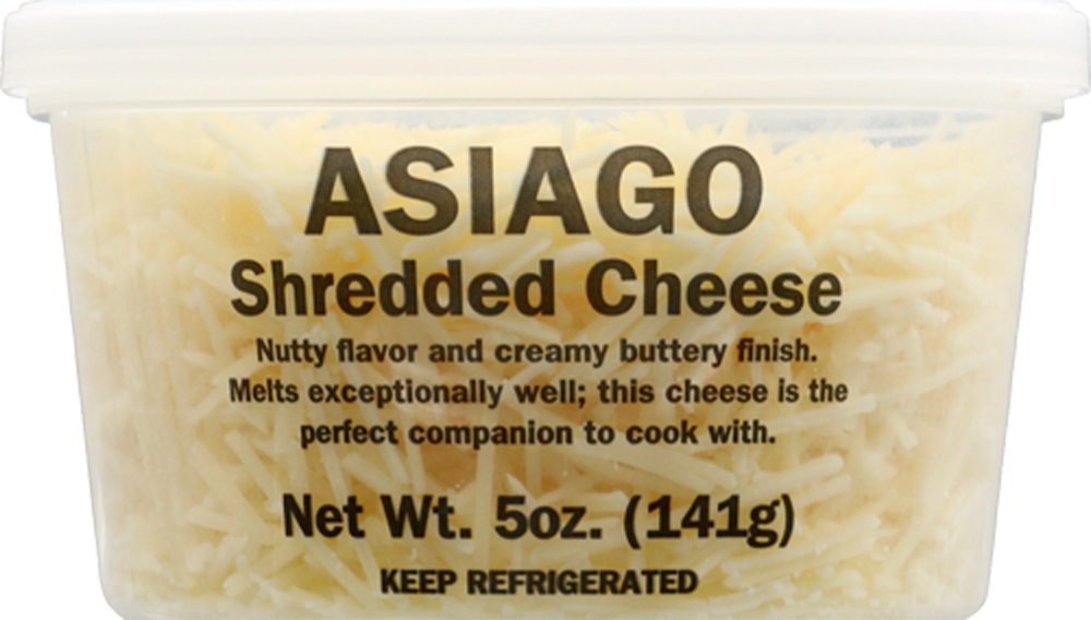 slide 1 of 1, Spl Shredded Asiago, 5 oz