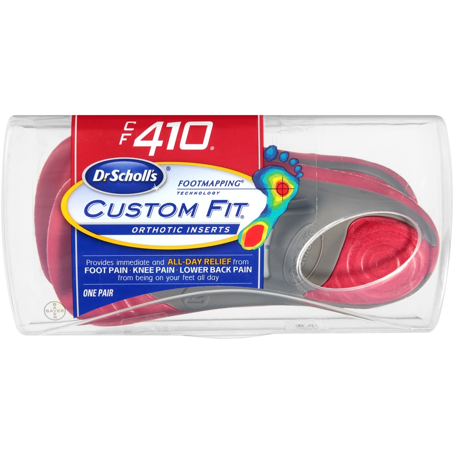 slide 1 of 1, Dr. Scholl's Custom Fit Cf410 Orthotic Inserts, 1 pair