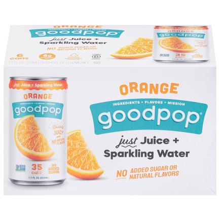slide 1 of 1, Gdpop Spk Orange, 45 oz