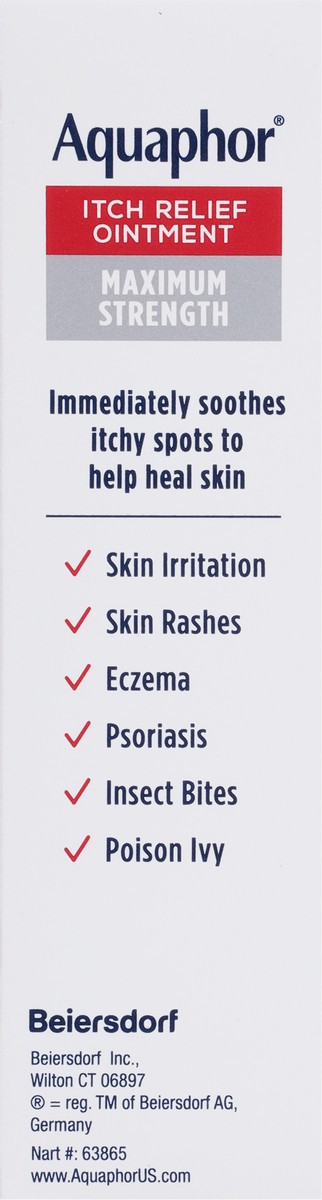 slide 9 of 9, Aquaphor Value Size Maximum Strength Itch Relief Ointment Value Size 2 oz, 2 oz