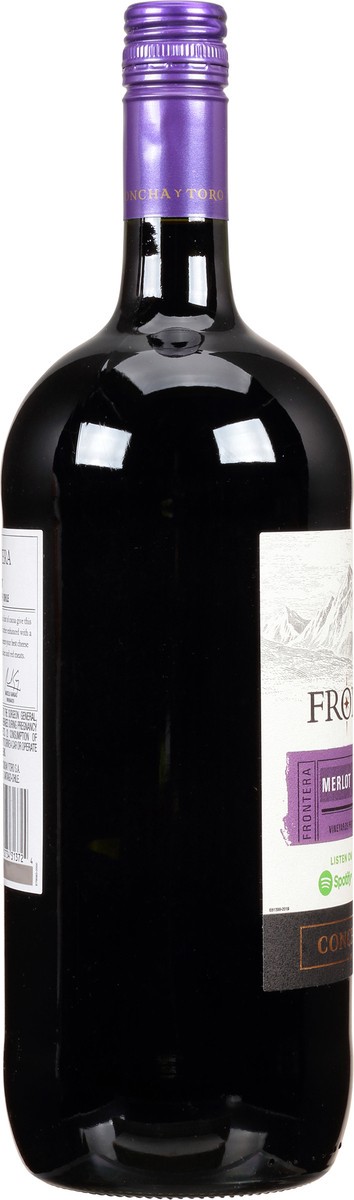 slide 3 of 11, Frontera Central Valley Chile Merlot 1.5 lt Bottle, 1.50 liter