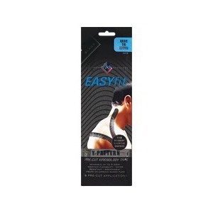 slide 1 of 1, Mueller Easyfit Kinesiology Pre-Cut Tape Neck Application, 1 ct