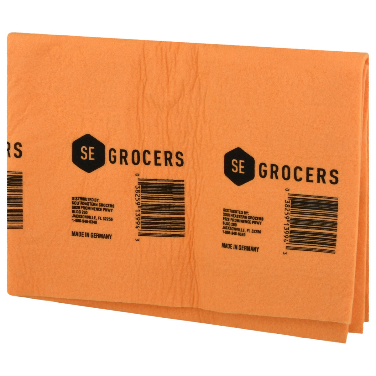 slide 8 of 12, SE Grocers Shammy Orange, 1 ct