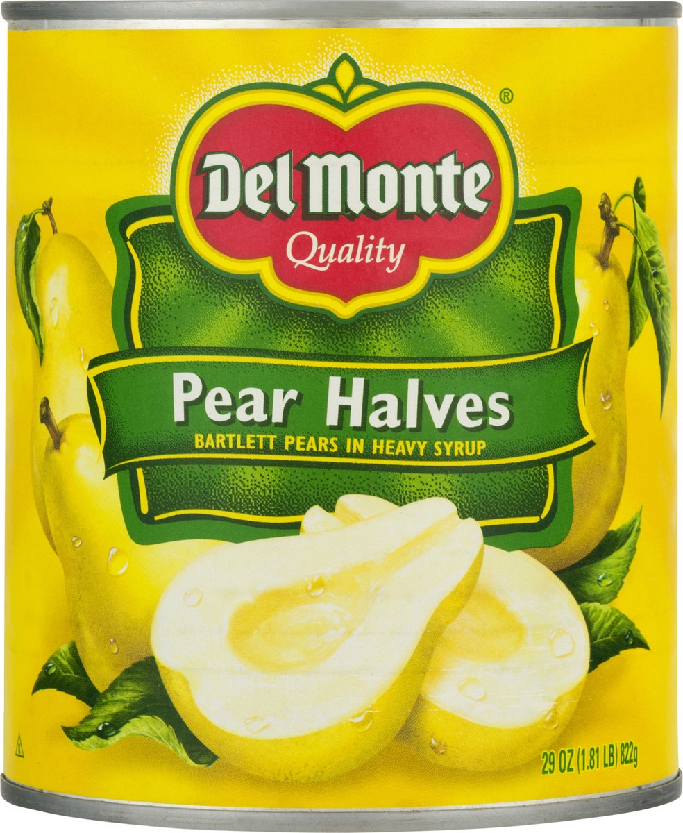 slide 7 of 9, Del Monte Pear Halves, 29 oz