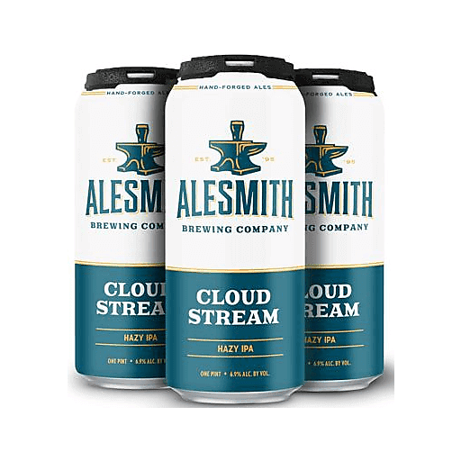 slide 1 of 1, AleSmith Brewing Co. Cloud Stream IPA, 4 ct; 16 oz