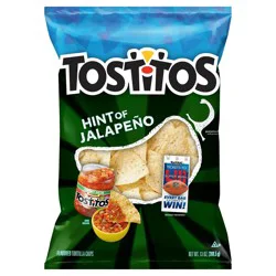 Tostitos Tortilla Chips, Hint of Jalapeno Flavored