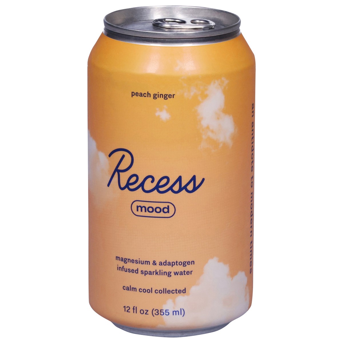 slide 6 of 13, Recess Mood Peach Ginger Sparkling Water - 12 oz, 12 oz