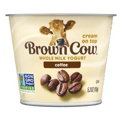 Brown Cow Whole Milk Coffee Yogurt