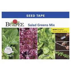 Burpee Seed Tape Salad Greens Mix