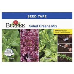 Burpee Seed Tape Salad Greens Mix