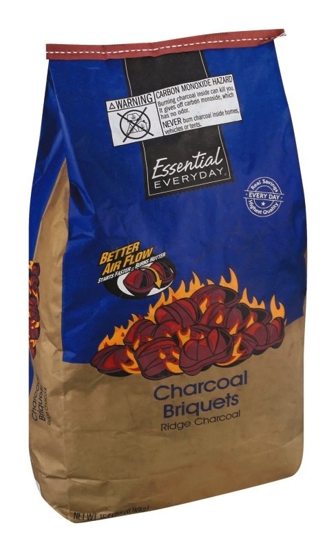 slide 1 of 1, Essential Everyday Regular Charcoal, 15.4 lb