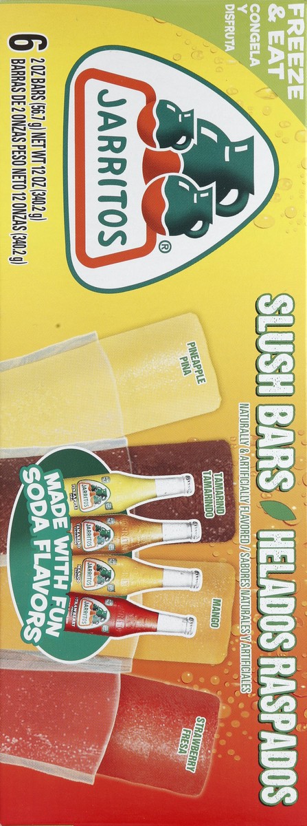 slide 5 of 6, Jarritos Slush Bars 6 ea, 6 ct
