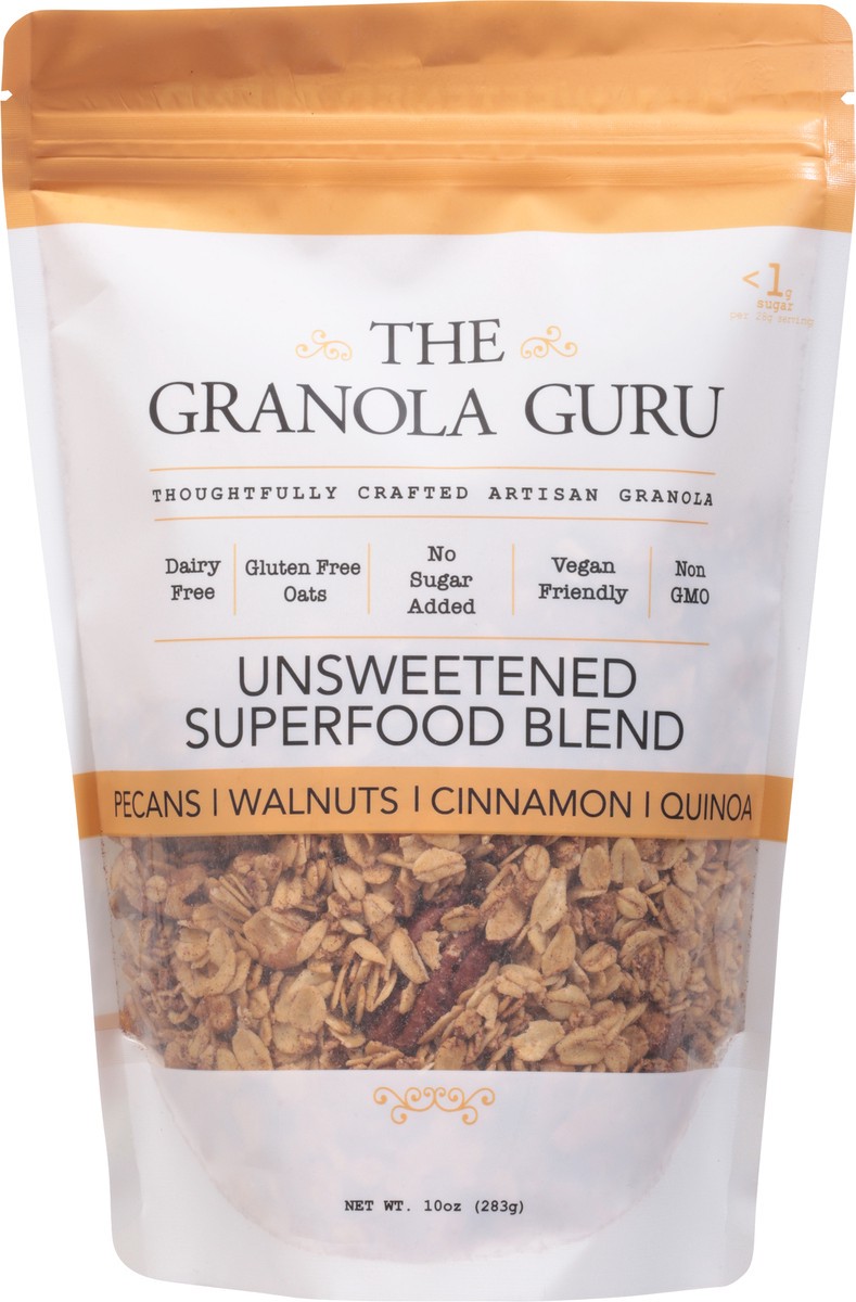 slide 4 of 9, The Granola Guru Unsweetened Superfood Blend - 10 Oz, 10 oz