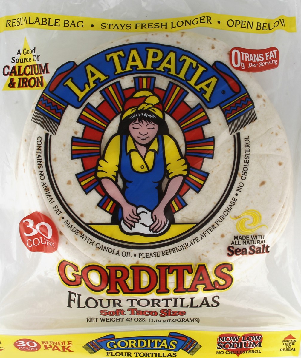 slide 3 of 5, La Tapatia Tortillas 30 ea, 30 ct