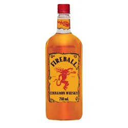 Fireball Cinnamon Whisky, 750ml Plastic Bottle 66 Proof