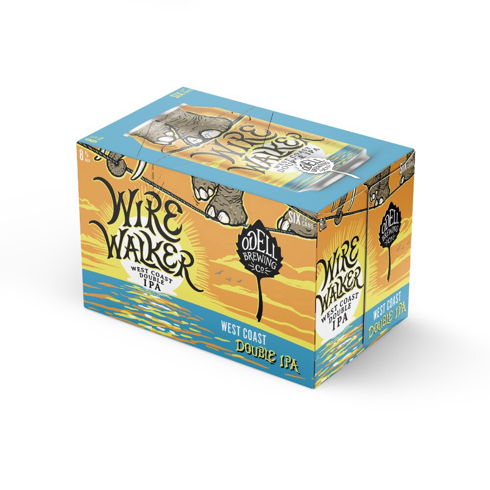 slide 3 of 4, Odell Brewing Co. West Coast Double IPA Wire Walker Beer 6 - 12 oz Cans, 6 ct; 12 oz