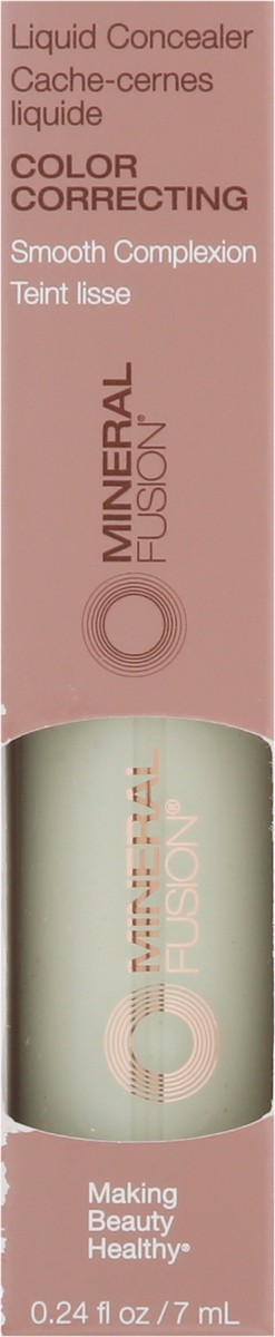 slide 7 of 10, Mineral Fusion Liquid Concealer Color Correcting, 0.24 fl oz