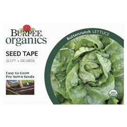 Burpee Organic Buttercrunch Lettuce Seed Tape