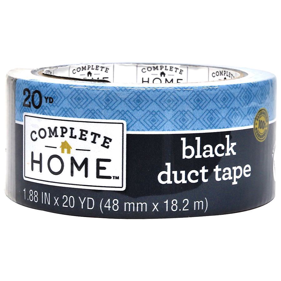 slide 1 of 1, Walgreens Black Duct Tape, 1 ct