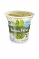 slide 1 of 1, Kroger Sweet Peas with Sea Salt Cup, 7 oz