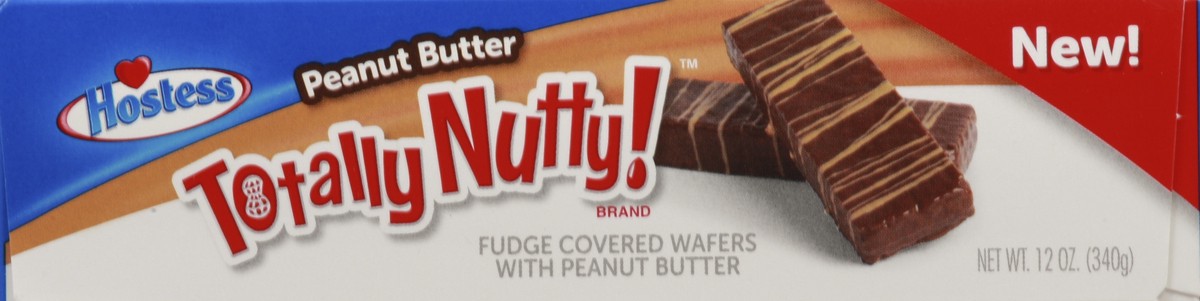 slide 3 of 6, HOSTESS Peanut Butter TOTALLY NUTTY! Wafers, 8 count, 12 oz, 12 oz